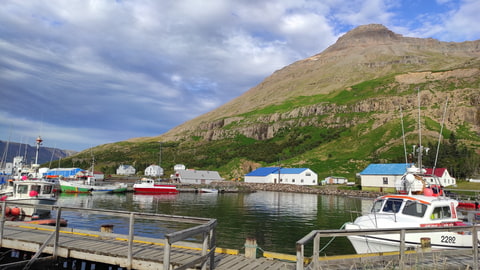 Seydisfjordur - vesnice na východě ostrova